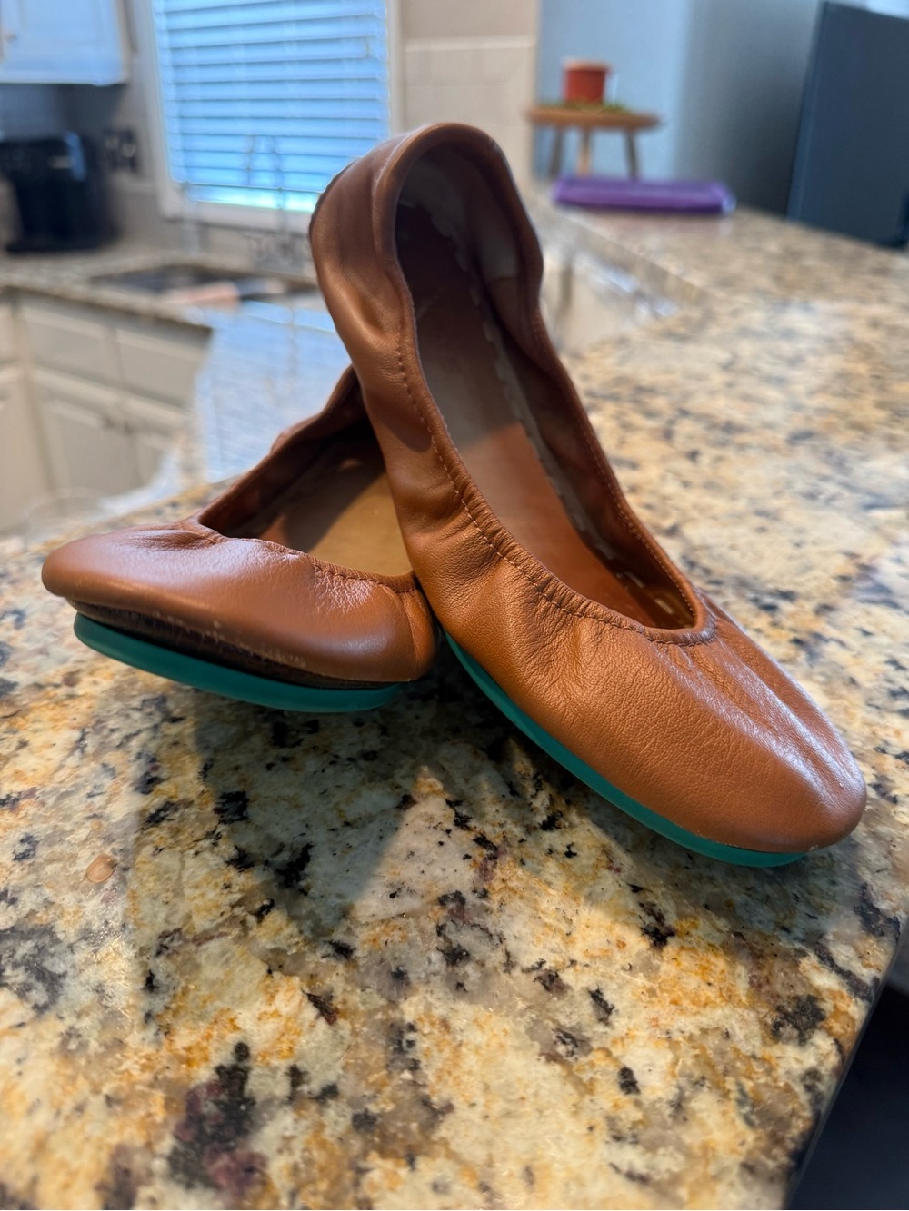 Tieks Chesnut Size 9